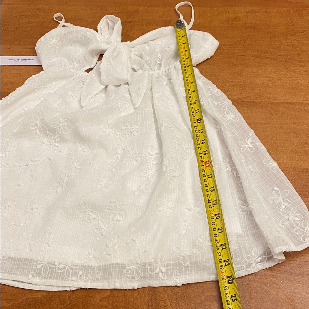 Princess Polly White Granno Sleeveless Babydoll Dress - Picture 4 of 12